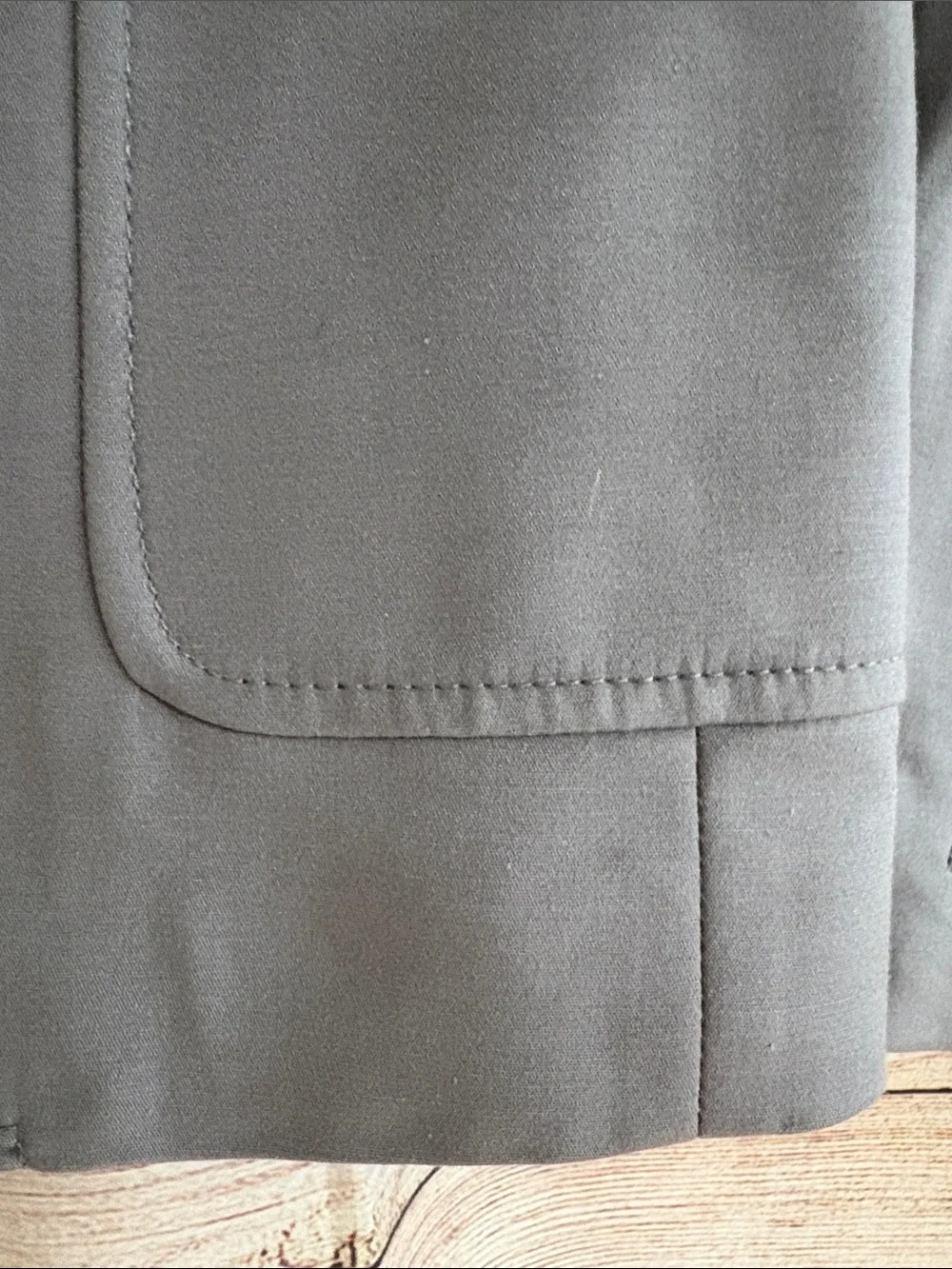 Banana Republic Gray Stretch Blazer